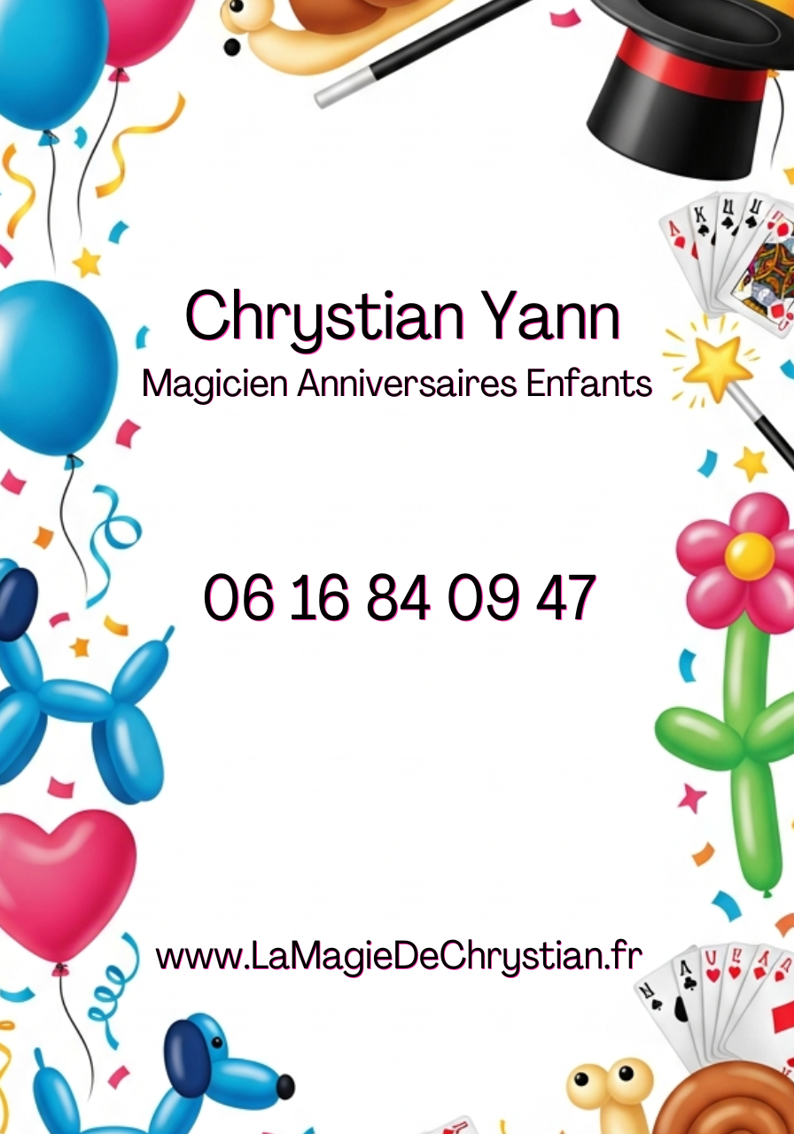 Carte de visite Chrystian Yann